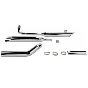 Yamaha XVS 650 Drag Star Classic rg. 2004- Cobra Slashcut Slip-On MC Udstdning