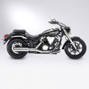 Yamaha XV 950 Midnight Star �rg. 2009-2014 Miller Ocean Kort Slip-on MC Udst�dning