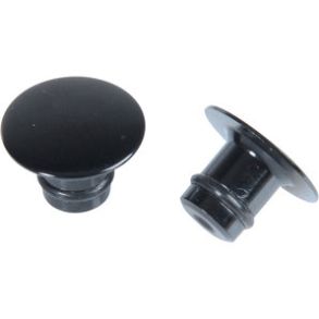 Spejl Gevind Cover - M10 St Sort