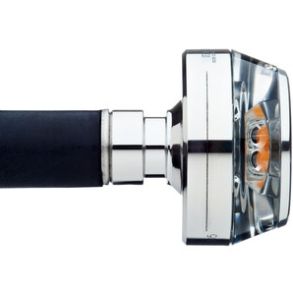 Motogadget mo.blaze Disk Bar End LED Blink Poleret Aluminium
