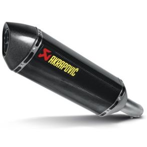 Suzuki GSF 650 Bandit rg. 2007-2008 Akrapovic Slip-on MC Udstdning