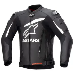 Alpinestars GP Plus R V4 Lder MC Jakke Sort/Hvid