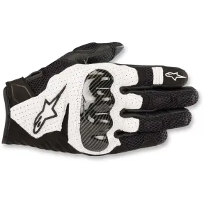 Alpinestars SMX-1 Air V2 MC handsker Sort / Hvid