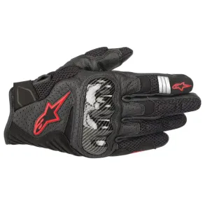 Alpinestars SMX-1 Air V2 MC handsker Sort / Rd