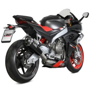 Aprilia RS 660 Mivv Delta Race Carbon MC Udstdning Komplet System - Hj Montering