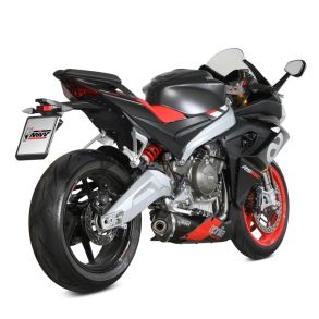 Aprilia RS 660 Mivv Delta Race Black MC Udstdning Komplet System - Standard Montering