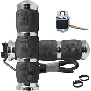 Avon MC Varmehndtag 3-Ring Krom 25,4mm