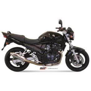 GSF 650 Bandit rg. 2005-2006 MIVV GP Slip-on MC Udstdning Titanium
