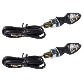 Drag Specialties Crystal Mikro SMD LED Blinklys - Let Tonet Lygteglas