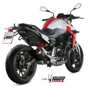BMW F 900 R rg. 2020- MIVV X-M1 Slip-on MC Udstdning Sort