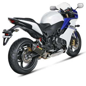 CB / CBR 600 F rg. 2007-2013 Akrapovic Slip-on MC Udstdning