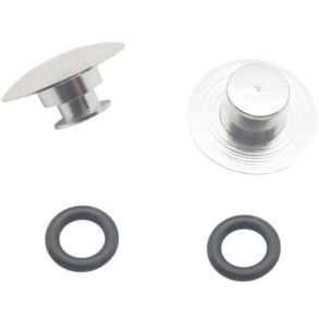 Spejl Gevind Cover - M10 St Slv