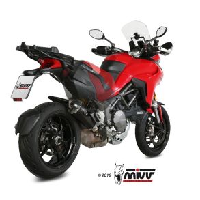 Ducati Multistrada 1260 rg. 2018-2020 MIVV Delta Race Black Slip-on Udstdning