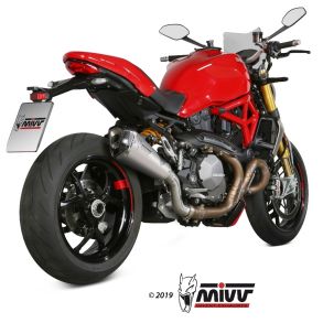 Monster 821 / 1200 /S rg. 2017- MIVV Delta Race Slip-on Udstdning