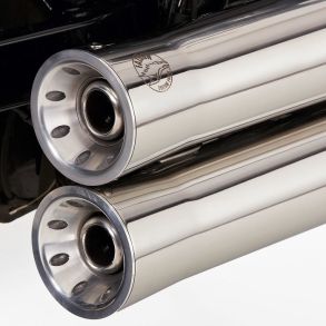 Honda VTX 1800 rg. 2001-2006 Falcon Double Groove MC Udstdning Komplet System EC-Godkendt