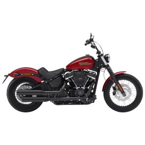 HD Street Bob rg. 2018-2020 Kesstech Fusion Sort Dual Slip-on MC Udstdning Godkendt