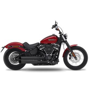 HD Street Bob & Low Rider rg. 2018-2020 Kesstech Fusion MC Udstdning System ECE-Godkendt