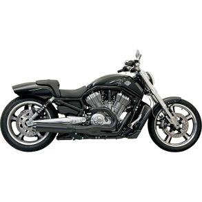 Harley Davidson V-Rod Bassani Road Rage 2 MC Udstdning Sort