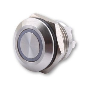 Tryk Kontakt Med Belysning Rustfrit Stl (IP65)