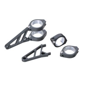 Forlygtebeslag CNC Highsider - Sort