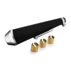 Highway Hawk MC Udstdning Universal Megaton Sort & Krom 44cm