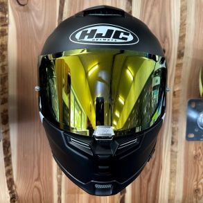 HJC Visir RST Guld Spejlvisir Til MC Hjelm