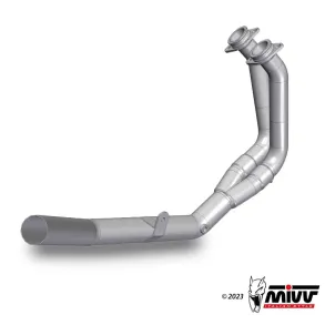Honda CB750 Hornet Mivv Manifold / De-Cat Rustfrit Stl