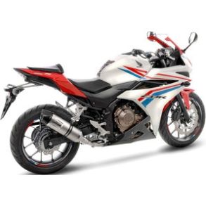 Honda CB 500F / CBR 500R rg. 2016-2018 LeoVince LV One EVO Slip-on MC Udstdning