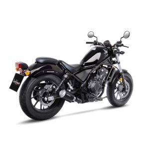 Honda CMX 500 Leovince LV-10 Black Edition Slip-on MC Udstdning