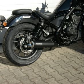 Honda CMX 500 Rebel rg. 2017- Miller Custom Slip-on MC Udstdning