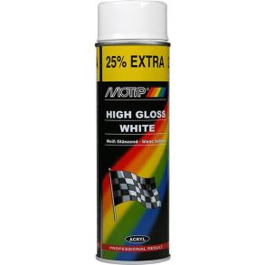 Maling - Glans Hvid Universal Akryllak 500ml