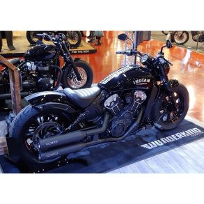 Indian Scout Rogue 1133 Miller Yuma Dual Slip-on MC Udstdning
