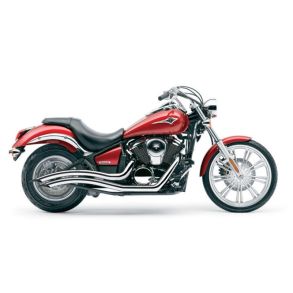 Kawasaki VN 900 Vulcan rg. 2006-2016 Cobra Speedster Swept Komplet MC Udstdning Krom