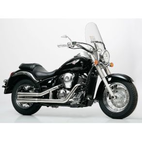 Kawasaki VN 900 Vulcan rg. 2006-2016 Falcon Double Groove Komplet MC Udstdning EC-Godkendt