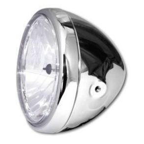 Klassisk MC Forlygte Krom 7