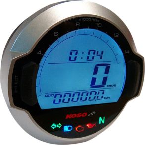 Koso DL-3SR GP Style Multi MC Speedometer Slv