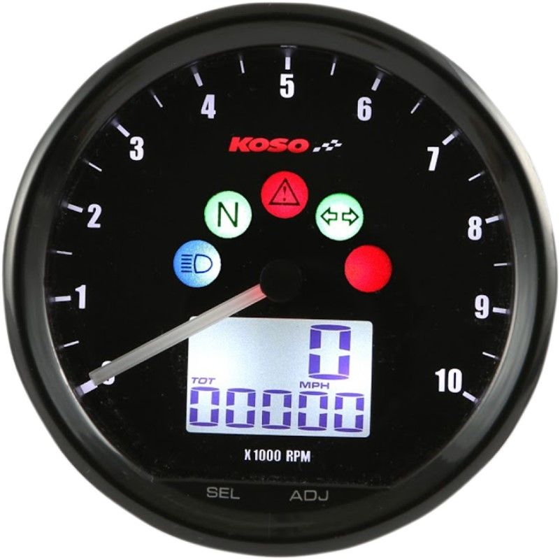 Koso D64 Multi MC Speedometer