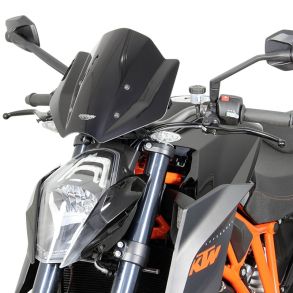 KTM 1290 Super Duke R rg. 2013-2016 Vindskrm MRA Racing Sort