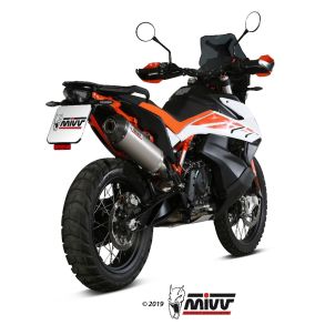KTM 790 Adventure /R rg. 2019- MIVV Oval Titanium Slip-on Udstdning
