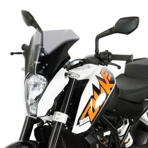 KTM Duke 125/ 200/ 250 & 390 rg. -2016 Vindskrm MRA Racing Sort