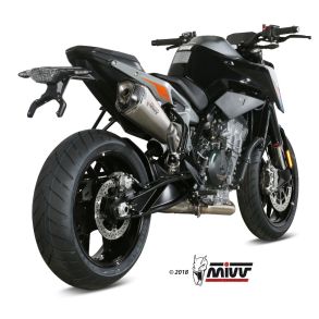 KTM Duke 790 rg. 2018- MIVV Delta Race Slip-on Udstdning
