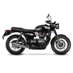 Bonneville T100 rg. 2016-2018 LeoVince Classic Racer Slip-on MC Udstdning