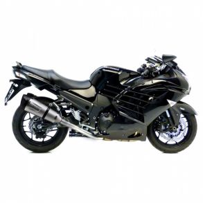 ZZ-R 1400 rg. 2012-2015 LeoVince Factory S Slip-on MC Ljuddmpare