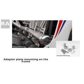 Honda CB / CBR 650 R / F Crash Pad Montering Kit Til Ramme