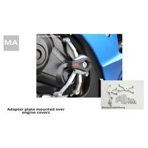 Suzuki GSX-R 600 / 750 rg. 2006-2010 LSL Crash Pad Montering Kit Til Motor