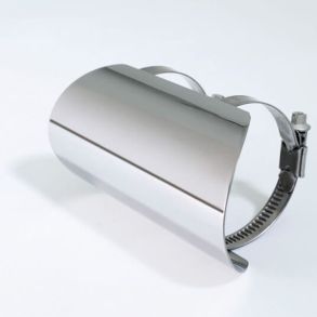 Miller Varmeskjold Til MC Udstdning Rustfrit Stl 50-60mm