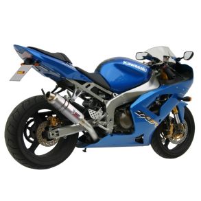Kawasaki ZX-6RR / ZX-6R 636 rg. 2003-2004 MIVV GP Titanium Slip-on MC Udstdning