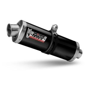 Yamaha Tenere 700 rg. 2019-2025 MIVV Oval Slip-on Udstdning Black Steel