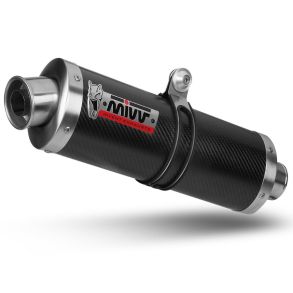 CBR 1100 XX rg. 1997-2006 MIVV Oval Slip-on MC Udstdning Carbon