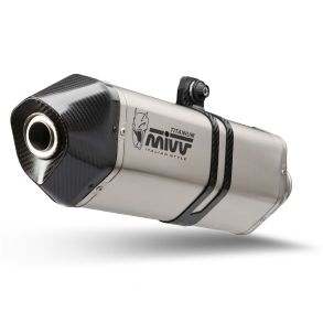 Aprilia Tuono V4 1100 rg. 2018-2020 MIVV Speed Edge Titanium Slip-on MC Udstdning